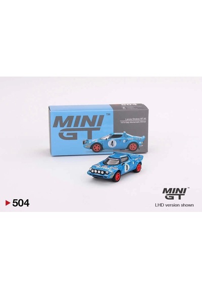 Mini Gt Lancia Stratos Hf 1979 Rally Montecarlo Winner 4 Mgt00504
