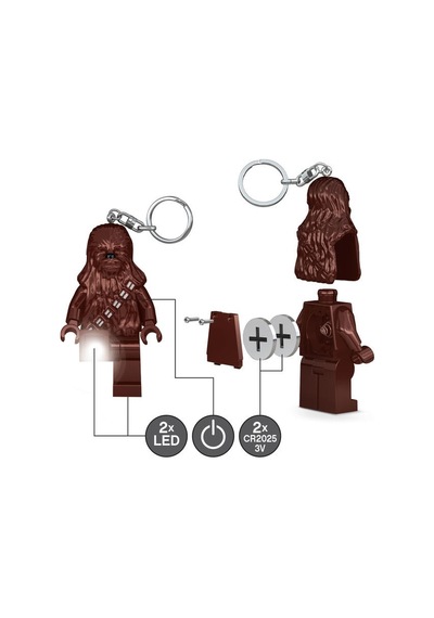 LEGO® Star Wars The Last Jedi Chewbacca Led Key ChainFlashlight
