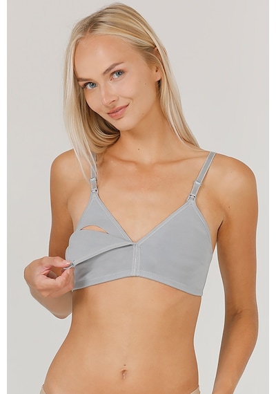 Parlingerie Pl Emzirme Sütyeni Gri