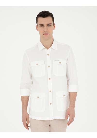 Pierre Cardin Erkek Bej Gömlek Desenli 50288044-vr011 Bej Pierre Cardin Erkek Bej Gömlek Desenli 50288044-vr011 Bej