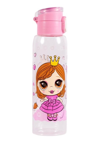 Herevin 161417-820 Askılı Desenli Opak Desenli Matara 500 Ml Pembe