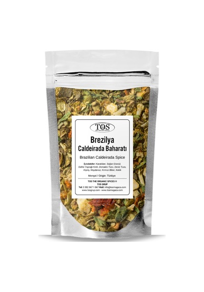 Tos The Organic Spices Brezilya Caldeirada Baharatı 250 G