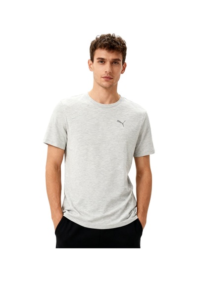 Puma Graphics Training Erkek Spor Tişört 52853004 Gri