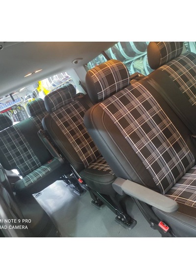Volkswagen Caravelle 8+1 Araca Özel Oto Koltuk Kılıfı (158078)