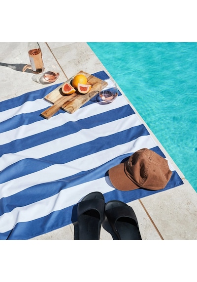 Dock And Bay Plaj Havlusu Cabana Xl Whitsunday Blue Lacivert