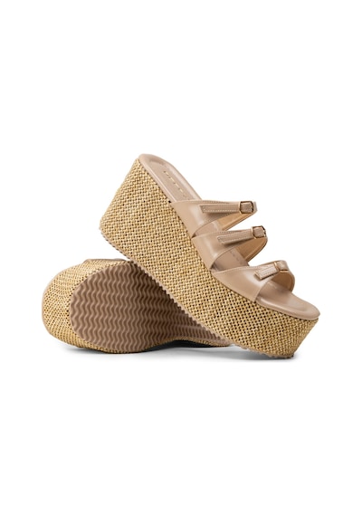 Deery Kadın Bej Platform Terlik - Rd120zbejc01 Bej