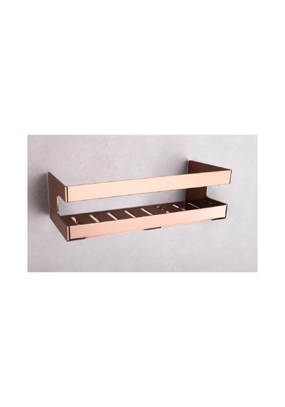 System Duş Raf Sistemi Rose Rengi 98x100x250 Mm Aahşap