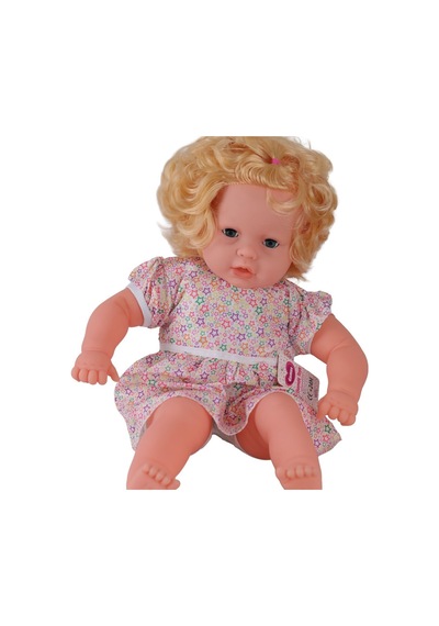 0073 60 Cm Dolgu Gövdeli Saçlı Büyük Bebek - Izbp-888164 1 Adet