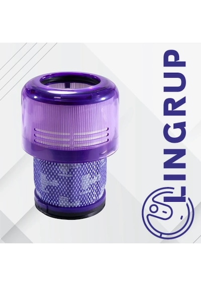 Dyson V12 Detect Slim Absolute Plus Uyumlu Hepa Filtre 1 Adet
