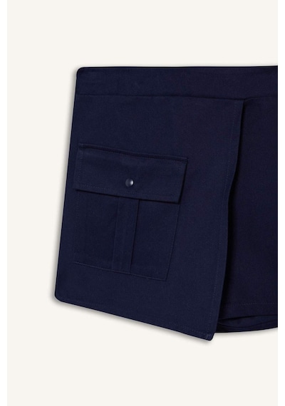 DeFacto Kız Çocuk Gabardin Cepli Şort Etek D9220A825SPNV251