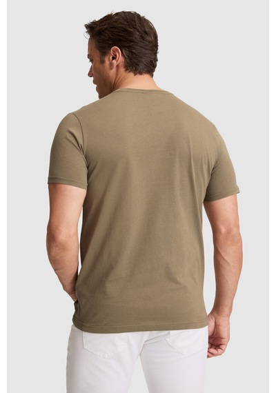 U.s. Polo Assn. Erkek Haki Tişört 50322472-vr027