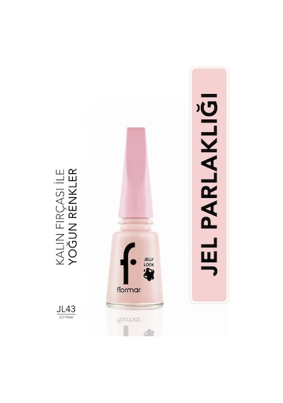 Flormar Jelly Look Icy Pink 43 Oje