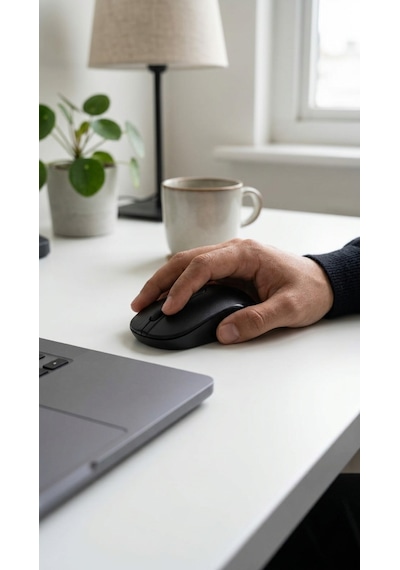 Kablosuz Optik Mouse 2.4ghz Siyah Laptop Bilgisayar Faresi Ev Ofis Uyumlu Tak Çalıştır Mause - Kablosuz Optik Mouse 2.4ghz Siyah Laptop Bilgisayar Faresi Ev Ofis Uyumlu Tak Çalıştır Mause -