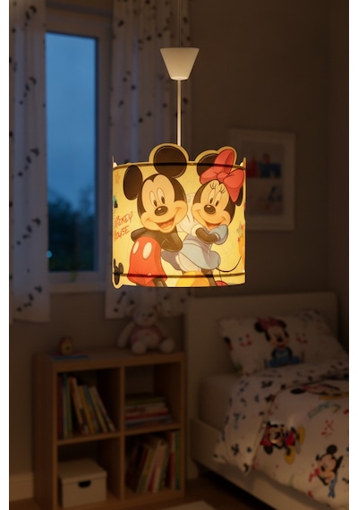 Lisanslı Mickey ve Minnie Mouse Film Şerit Tavan Sarkıt Çocuk Odası