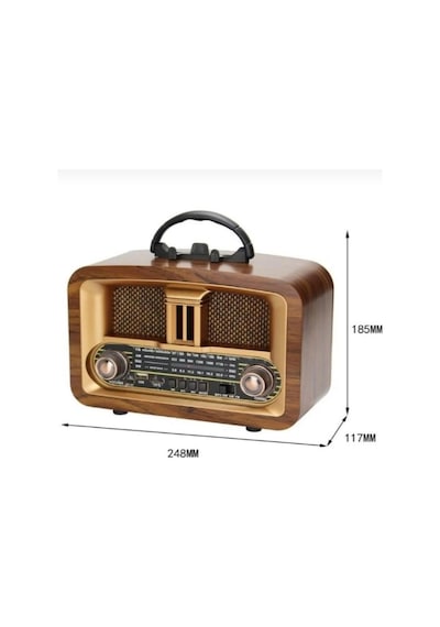 Everton RT-876 Bluetooth Şarjlı Nostaljik Radyo