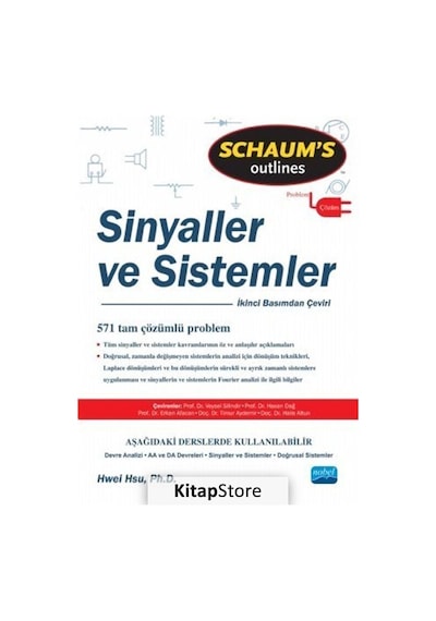 Sinyaller ve Sistemler / Signals and Sistems  - Schaum's  - Hwei Hsu  - Nobel Akademik Yayıncılık