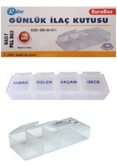 Rabır Günlük Ilaç Kutusu