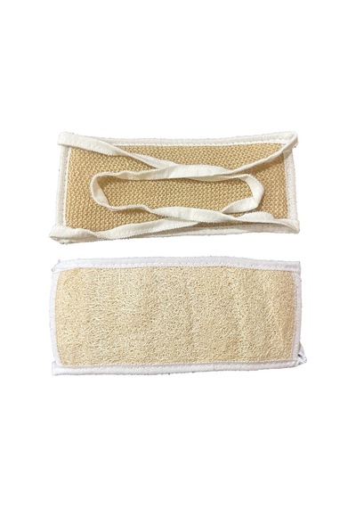 Arga Çiftli Sırt Uzun Kabak Lifi 28cmx12cm Doğal Cilt Temizleme Bitkisel Banyo Lifi - 573083703