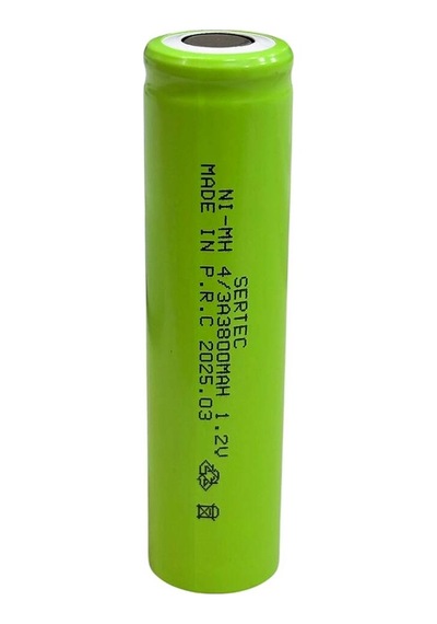 Sertec - 1.2v 3800 Mah - 4/3a - Ni-mh Şarjlı Pil - Başsız / Flat Head Evimdeyokyok