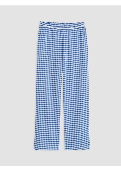 Lcw Dream Lacivert Ekose Kadın Pijama Alt