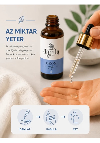 Biodamla Natural Ozon Yağı 50 Ml