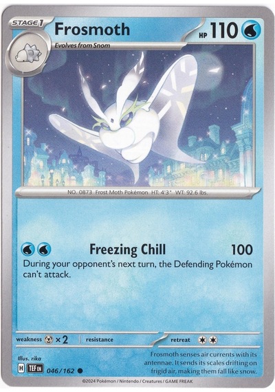 Frosmoth 046/162 - Temporal Forces - Pokemon Kartı Mint