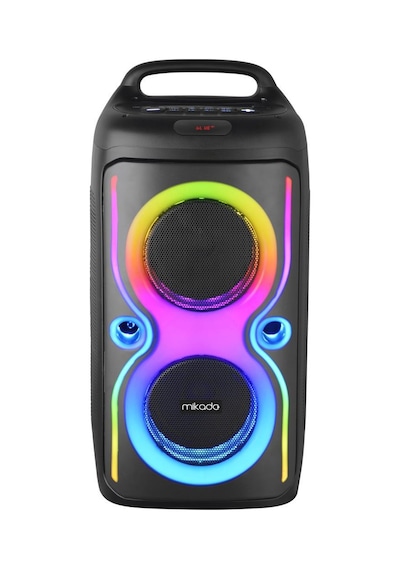 Mikado Md-66bt Thunderbag 40w 3600mah Çanta Taşıma Özellikli Usb/bt/tf/tws Rgb Işıklı Kablosuz Mikrofonlu Toplantı-parti