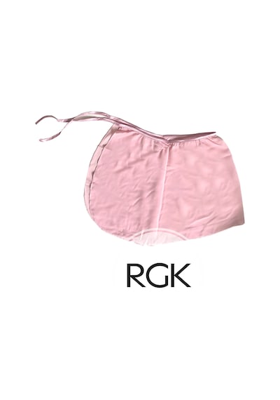 Rgk Bale Rgk Kısa Kollu Pembe Bale Cimnastik Çalışma Mayo Seti Pudra Pembe