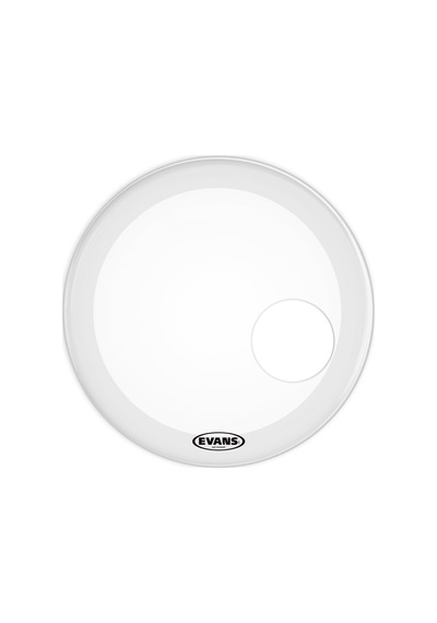 Evans Bd20rgcw Deri 20 Resonant Frosted Kick Kumlu Beyaz