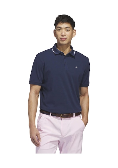 Nındıg/cwhıte Adidas Erkek Golf Polo Yaka T-shırt F Solid Polo Lc Kb8622 Lacivert