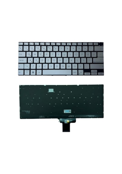 Asus Vivobook Pro 14 K3400ph-km108w Notebook Klavye Gümüş Tr Işıklı