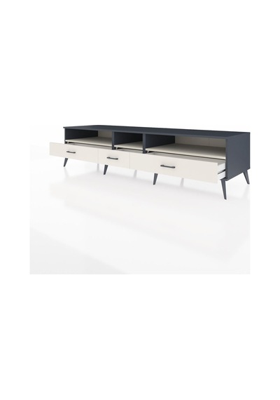 Kronos Tv Ünitesi 3 Raflı 3 Çekmeceli 220x59x51 Antrasit-aytaşı Aytası/aytası - Antrasıt Kronos Tv Ünitesi 3 Raflı 3 Çekmeceli 220x59x51 Antrasit-aytaşı Aytası/aytası - Antrasıt