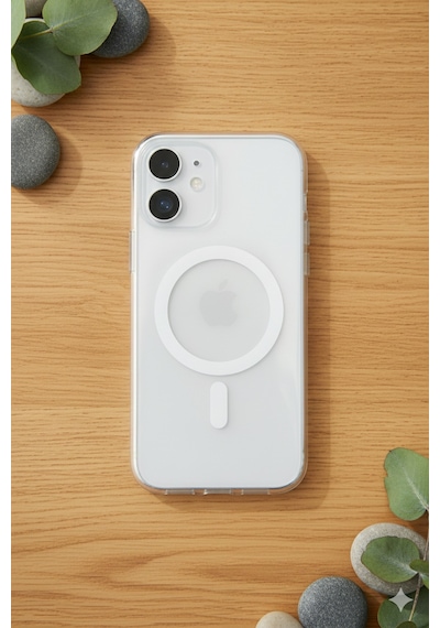 Apple Uyumlu iPhone 16  Animasyonlu Şeffaf Sert Mika Sararmaz Magsafe İnce Fit Kılıf Ultra