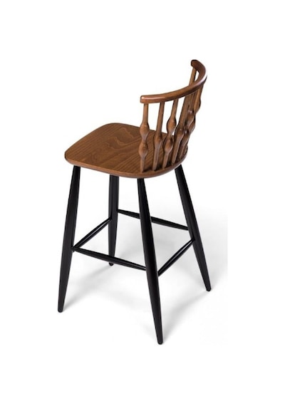 Natura Retro Bar Sandalyesi Ceviz