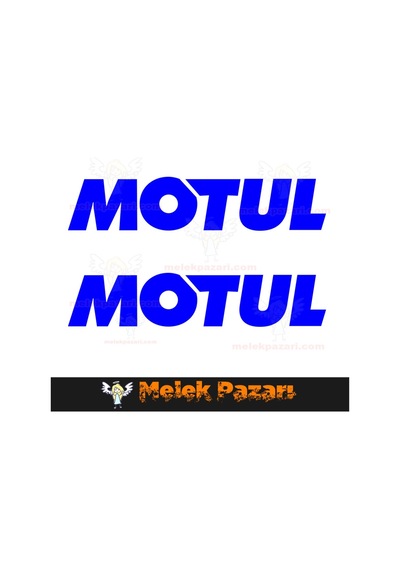 2 Adet - Motul Yağ Oto Ve Bisiklet Sticker V2