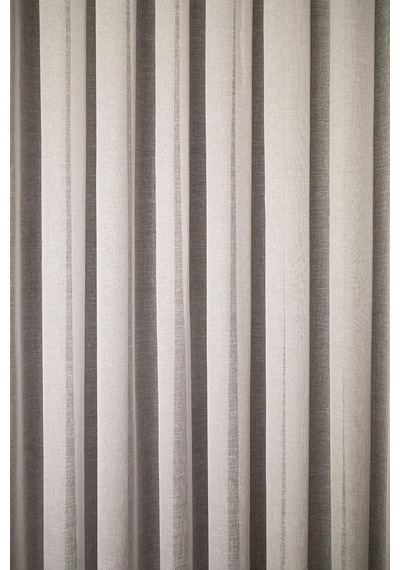 Ev Depo Home Taç Naturel Keten Tül Perde Pilesiz Düz Dikim Ekstrafor Büzgü Hermosantrlktneks01, Beyaz, 170 X 270 Çok Renkli