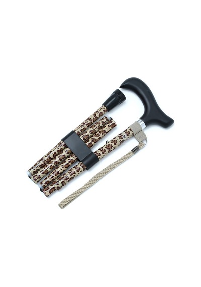 Mf606 Katlanır Baston B044-8270-3 Leopar Desenli - Standart