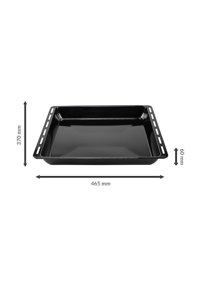 Ankastre Emaye Fırın Tepsisi 46,5x37,0x6 Cm Bosch Siemens Beko Arçelik Vestel Profilo Uyumlu Diğer