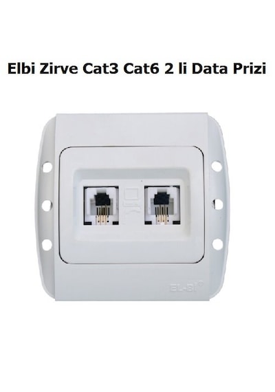 Elbi Zirve Cat3 Cat6 2 Li Data Prizi