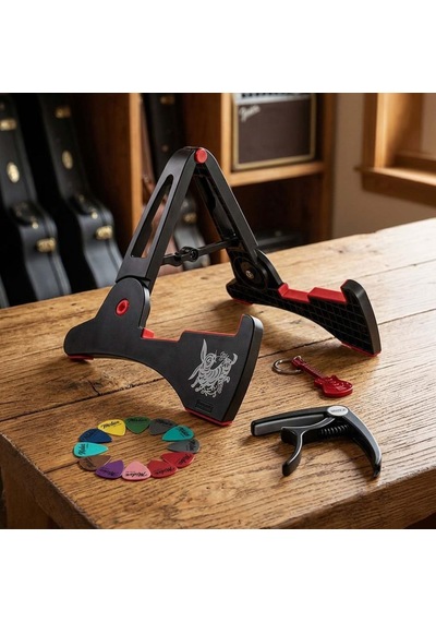 Midex Fgs-01 Portatif Katlanır Kaydırmaz Gitar Standı Sehpası