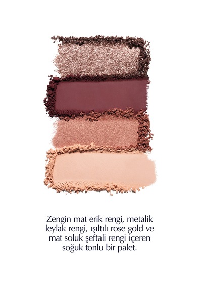 Estee Lauder Göz Farı - Pure Color Envy Luxe Eyeshadow Quad Göz Far Paleti - Renk: 03 Aubergine Dream - 6 G