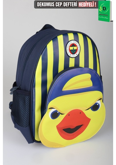 Lisanslı Fenerbahçe Yellow Collection 3d Baskılı Küçük Boy Anaokul Çantası Diğer