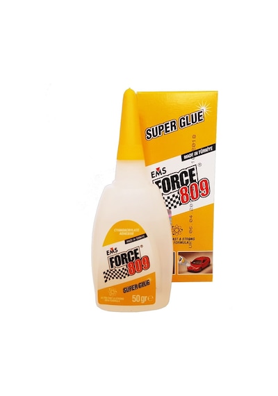 Ems Force 809 Koyu Kıvamlı Süper Yapıştırıcı 50 GR