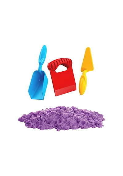 03694 Aksesuarlı Mor Kinetik Oyun Kumu 1000 Gr