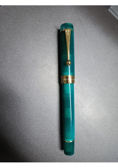 Jinhao Prestij 100 Serisi Dolma Kalem Geleneksel Ef Uçlu,gövde Reçine Ve Pigment Boya İle Kaplıdır 508 Yeşil