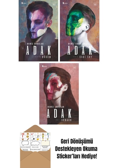 Adak Cilt 3 Hüküm + Adak Cilt 2 Eski Soy + Adak Cilt 1 Sürgün