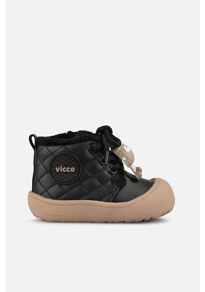 Vicco Neobi Kürklü Kız İlk Adım Siyah Outdoor