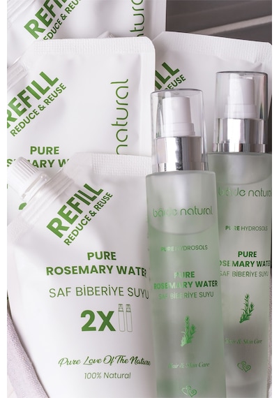 Bade Natural Biberiye Suyu Güçlendirici Saç Toniği Refill 200 ML