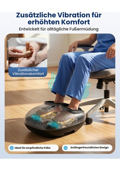 Comfıer Ayak Masajı, Shiatsu, Ayak Masajı Titreşimi Ve Isısı İle
