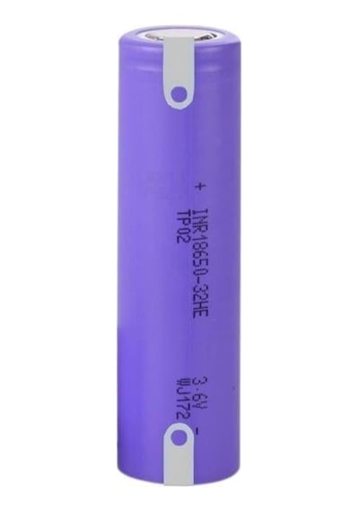 Tenpower Inr18650-32he - 3.7v 3200 Mah Li-ion Şarjlı Pil - 10a + - Pinli